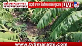 लातूर ते सोलापूर, वादळी वाऱ्यानं सगळं संपवलं, शेतकरी मोठ्या संकटात!.
