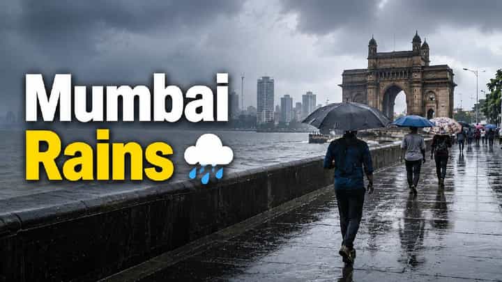 Mumbai Rain Update | अखेर मुंबईत पावसाने लावली हजेरी! पहाटेपासून रिमझिम सरी, मुंबईकर सुखावले Mumbai Rain Update | अखेर मुंबईत पावसाने लावली हजेरी! पहाटेपासून रिमझिम सरी, मुंबईकर सुखावले