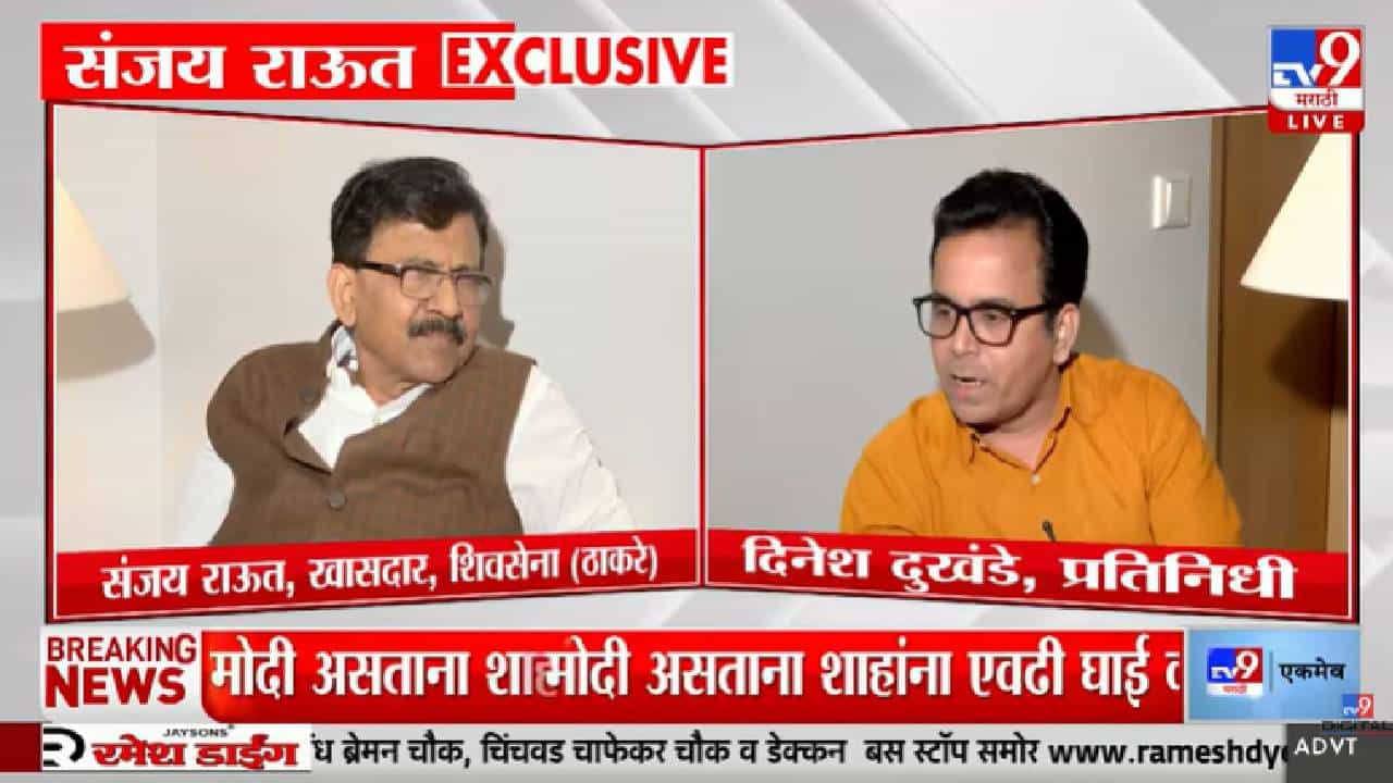 Sanjay Raut EXCLUSIVE | ठाकरे नेतृत्वावर प्रश्न?; ते काही एवढे महान नाहीत म्हणत संजय राऊतांचा संताप
