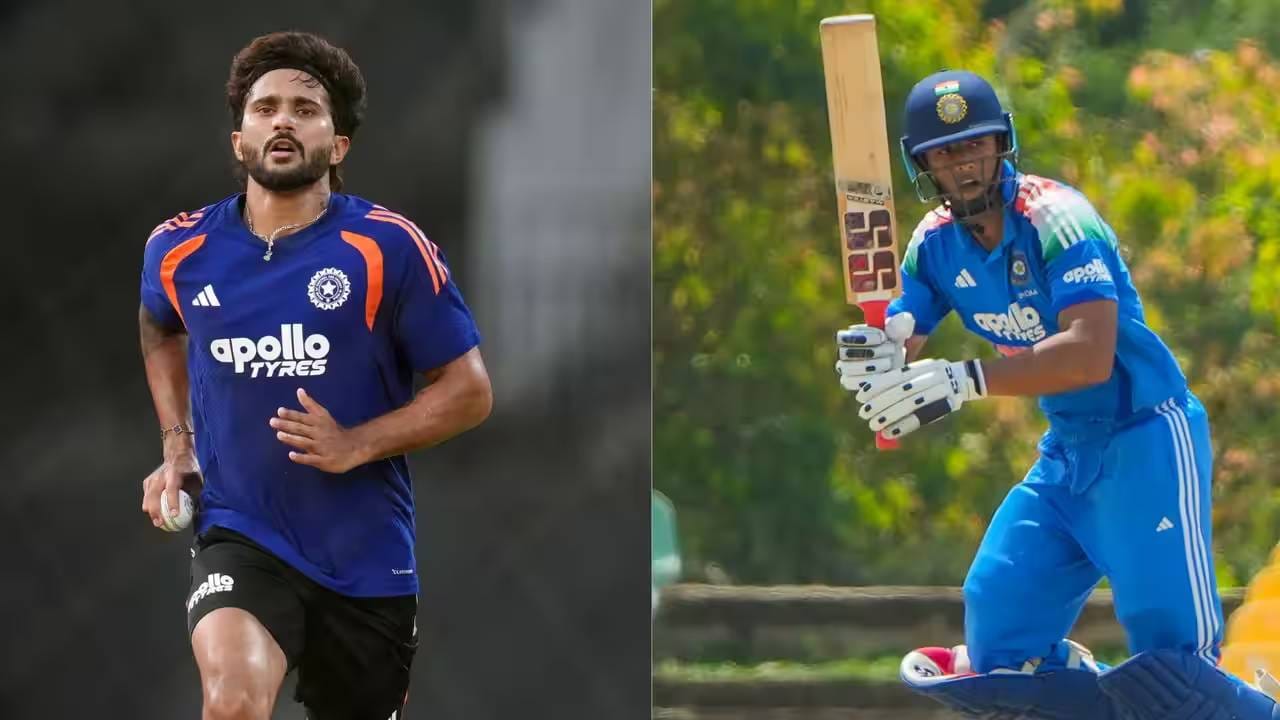 India vs Ireland: आयर्लंड-इंग्लंड दौऱ्यापूर्वी टीम इंडियाचा प्रॉब्लेम सुटला, सूर्यांश शेडगेची एन्ट्री India vs Ireland: आयर्लंड-इंग्लंड दौऱ्यापूर्वी टीम इंडियाचा प्रॉब्लेम सुटला, सूर्यांश शेडगेची एन्ट्री