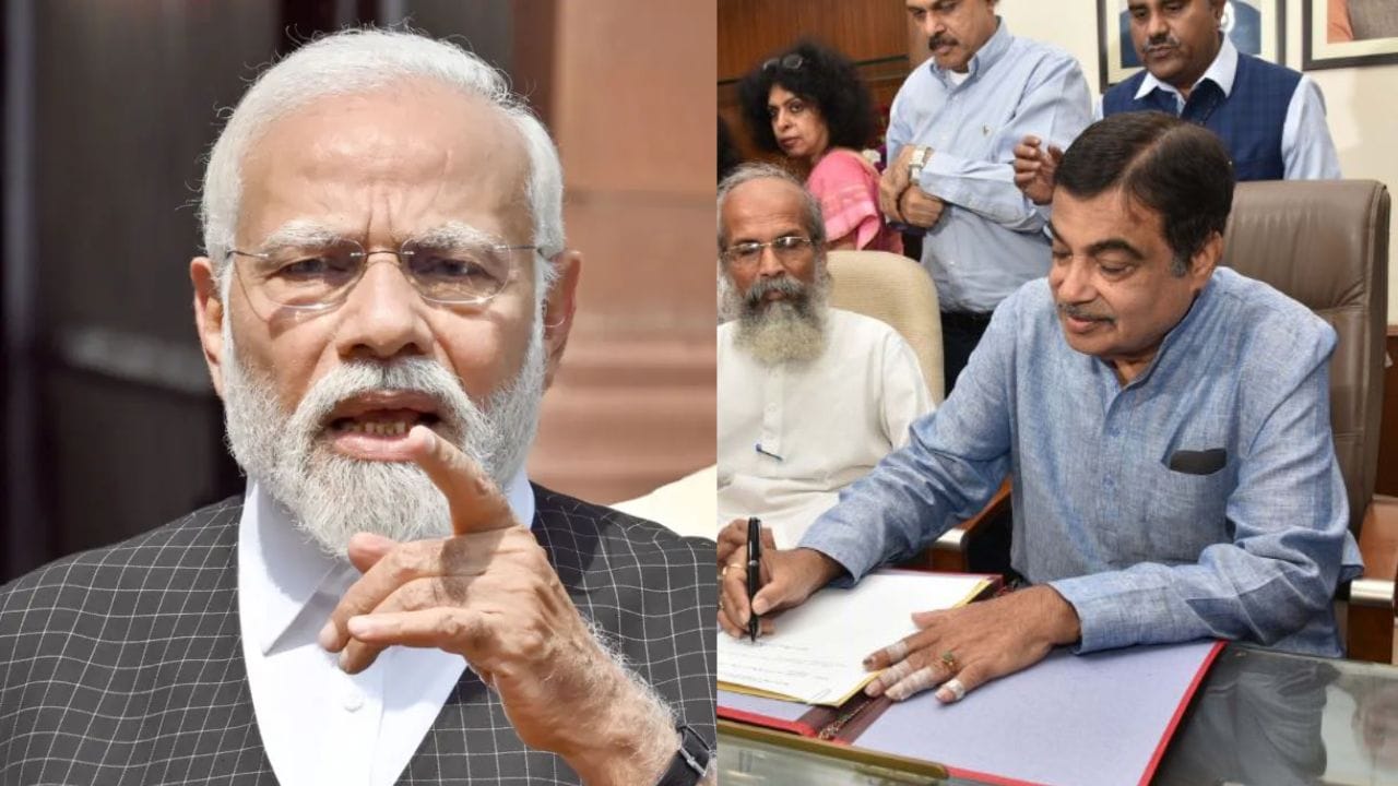 मोठी बातमी! केंद्र सरकारचा अत्यंत मोठा निर्णय, नितिन गडकरी यांनी रात्री 8 वाजता केली फाईलवर स्वाक्षरी, थेट 100 टक्के.. मोठी बातमी! केंद्र सरकारचा अत्यंत मोठा निर्णय, नितिन गडकरी यांनी रात्री 8 वाजता केली फाईलवर स्वाक्षरी, थेट 100 टक्के..