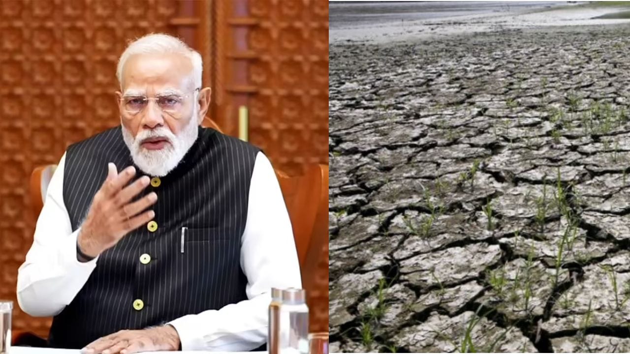 देशावर दुष्काळाचे संकट, पंतप्रधान मोदी यांनी एल नि