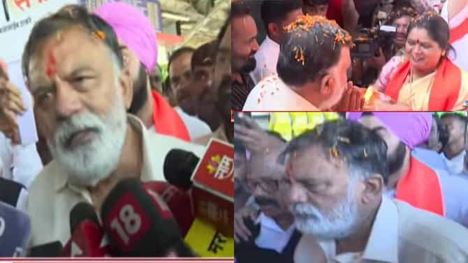 झुकेगा नही साला... 100 कोटीच्या ऑफरवर पाणी सोडले, ढाण्यावाघ शहरात येताच तुफान जल्लोष; निष्ठावंताला सैनिकांचा सलाम