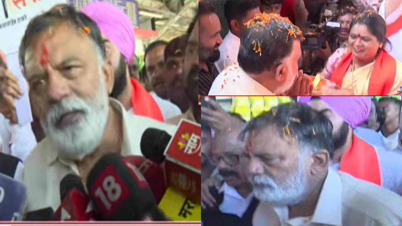 झुकेगा नही साला... 100 कोटीच्या ऑफरवर पाणी सोडले, ढाण्यावाघ शहरात येताच तुफान जल्लोष; निष्ठावंताला सैनिकांचा सलाम झुकेगा नही साला... 100 कोटीच्या ऑफरवर पाणी सोडले, ढाण्यावाघ शहरात येताच तुफान जल्लोष; निष्ठावंताला सैनिकांचा सलाम