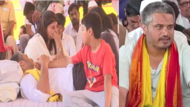 मोठी अपडेट! रोहित पवारांची तब्येत खालावली तर पत्नी कुंती यांना अश्रू अनावर, व्हिडीओ आला समोर मोठी अपडेट! रोहित पवारांची तब्येत खालावली तर पत्नी कुंती यांना अश्रू अनावर, व्हिडीओ आला समोर