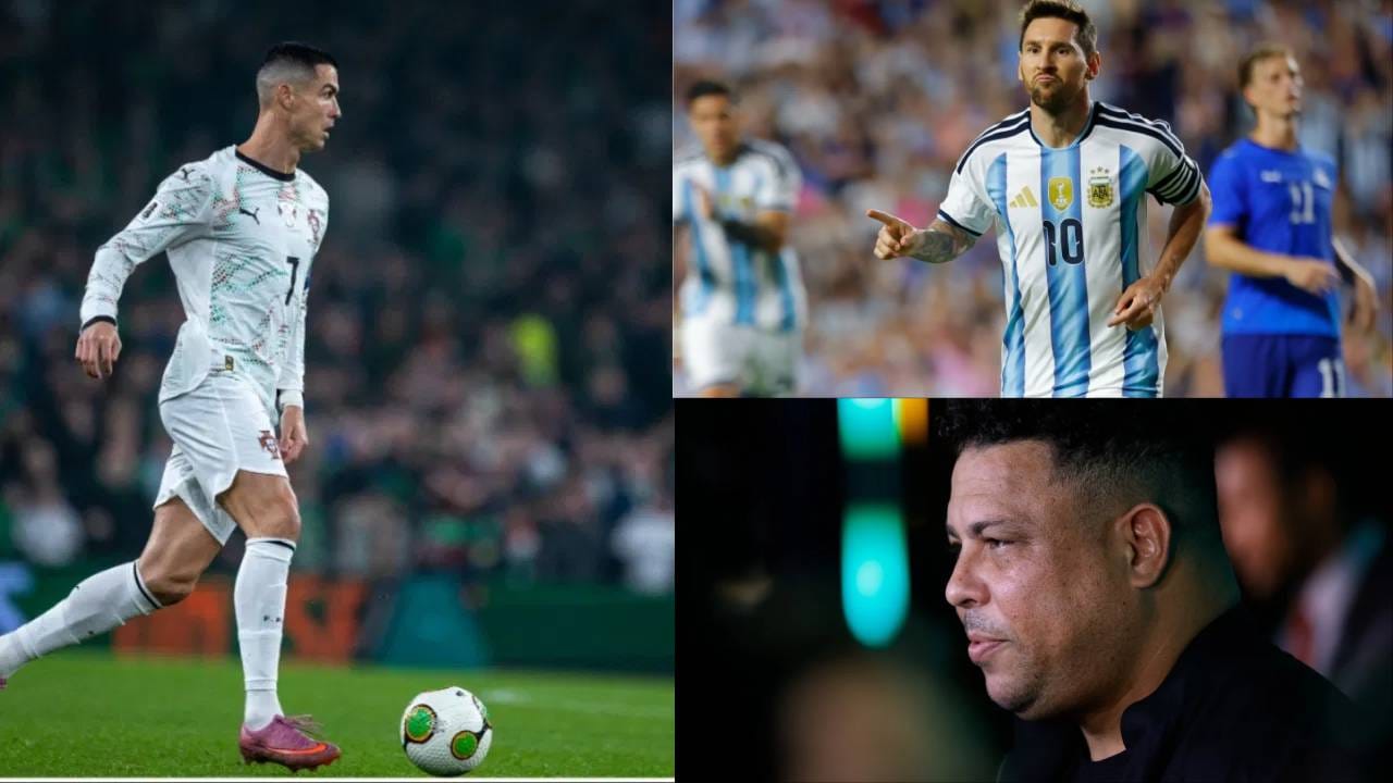 Cristiano Ronaldo टॉप 3 फुटबॉलपटूंमध्ये नाही! ब्राझीलच्या रोनाल्डोने सांगितले बेस्ट 10 फूटबॉलर