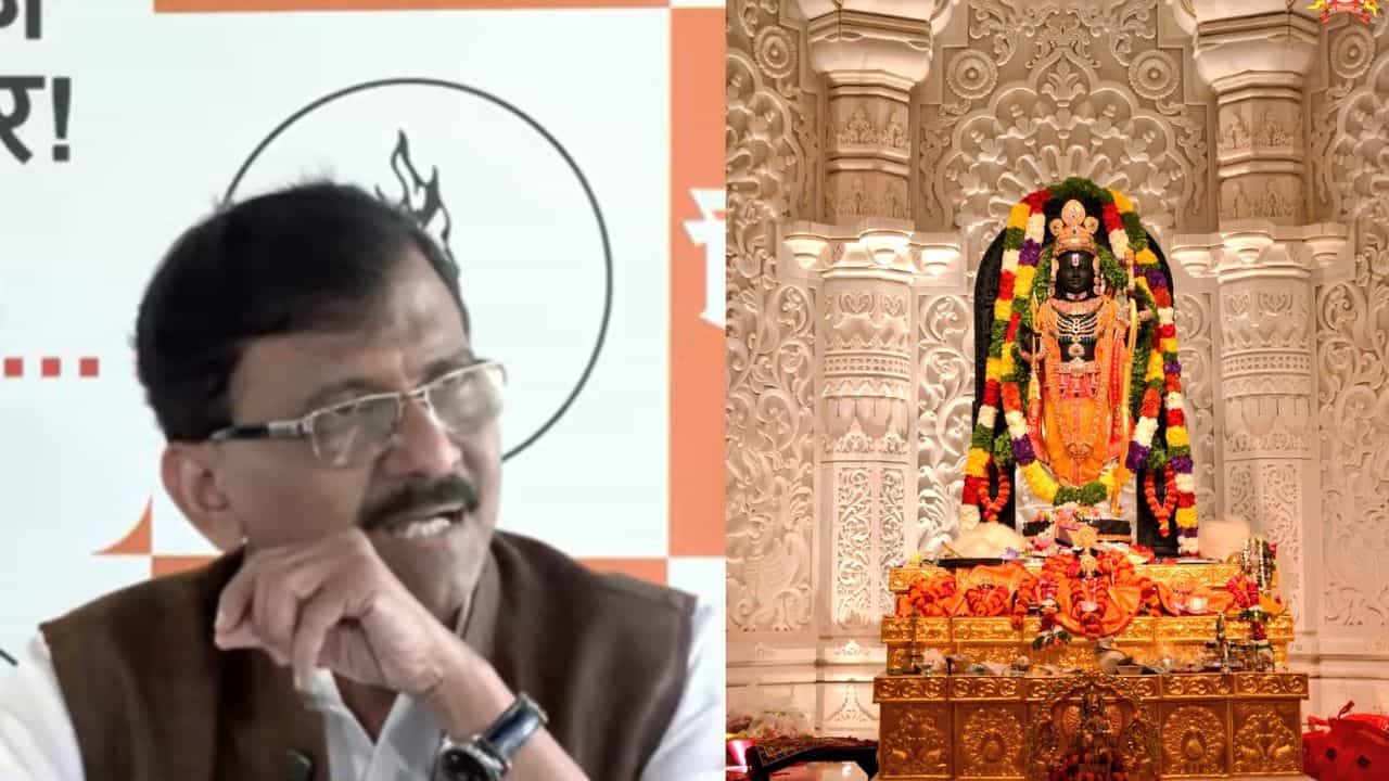 राम मंदिराच्या दान पेटीतून 5 कोटी चोरीला, संजय राऊत यांचा मोठा आरोप, थेट भाजपावर..