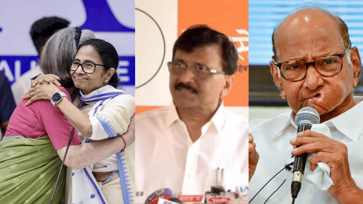 अखंडित काँग्रेस उभी राहणार? शरद पवार यांना पुढाकार घेण्याचं राऊतांचं आवाहन; देशात मोठ्या उलथापालथी होणार? अखंडित काँग्रेस उभी राहणार? शरद पवार यांना पुढाकार घेण्याचं राऊतांचं आवाहन; देशात मोठ्या उलथापालथी होणार?