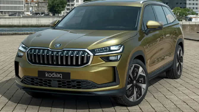 स्कोडाच्या नवीन 7-सीटर इलेक्ट्रिक SUV Peaq चा रॉयल लूक समोर; केबिन डिझाईन आणि फीचर्स पाहून थक्क व्हाल