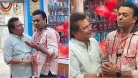 'तारक मेहता..'च्या सेटवर ढसाढसा रडला 'बाघा'; अखेर थांबवलं शूटिंग