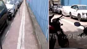 पांढऱ्या पट्टीचे सत्र सुरुच! दादरनंतर चर्नीरोडमध्ये नागरिक आक्रमक.