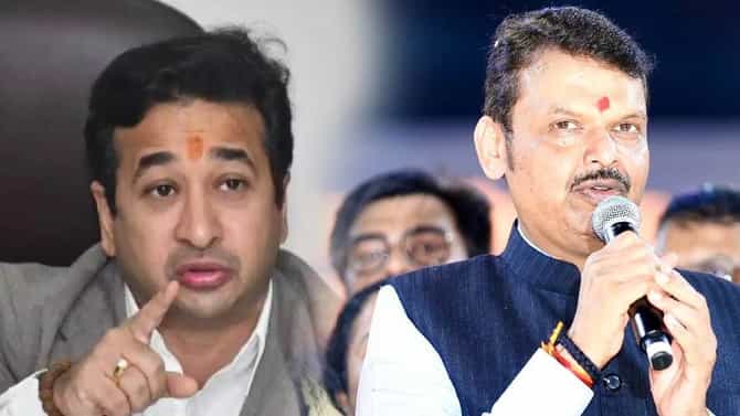 देवाभाऊ राम, नितेश राणे त्यांचे हनुमान, मुनी निलेशचंद्र यांच्या विधानाची चर्चा, पांढऱ्या पट्ट्यांच्या वादावर म्हणाले...