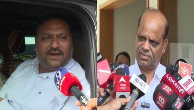 नाशिकमध्ये मोठी खळबळ, मतदानाआधीच दराडे थेट गितेंच्या घरात; बैठक संपताच म्हणाले जाहीर माफी...