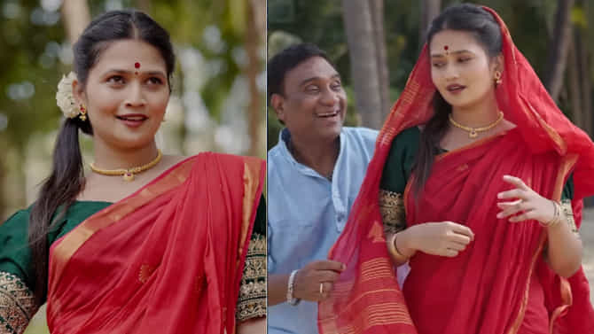 गौतमी पाटील म्हटलं की गाणं हिट, भाऊ कदमसोबतच नवीन गाणं प्रचंड व्हायरल, होतंय प्रचंड कौतुक