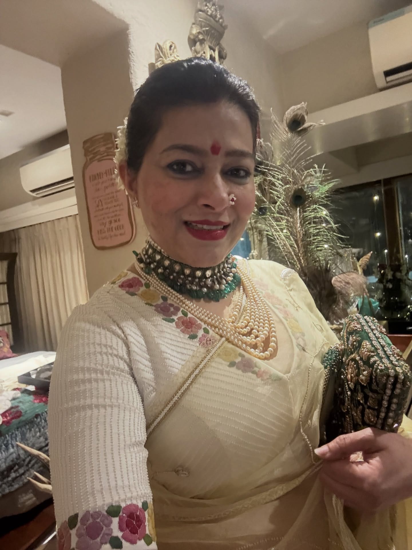संगीता अहिर यांची मंगलमुर्ती फिल्मस नावाची चित्रपट निर्मिती संस्था आहे. त्या चित्रपट निर्मात्या आहेत. कॅलेंडर गर्ल्स (2015), दगडी चाळ (20150), टोटल धमाल (2019), मुंबई सागा (2021) चा चित्रपटांची निर्मिती त्यांच्या प्रोडक्शन हाऊसतर्फे करण्यात आली. 