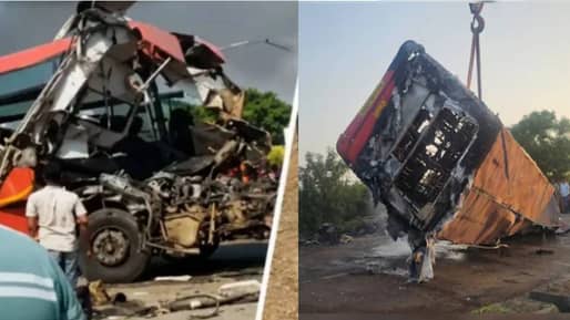 Surat Bus Accident : 18 तास उलटले… अस्वस्थता, संताप आणि संभ्रम… केवळ एकाचीच ओळख पटली; नातेवाईकांचा संयम सुटला