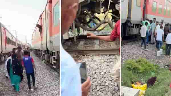 ट्रेनमध्ये आग लागल्याची अफवा, प्रवासी रुळांवर उतरले अन् दुसऱ्या ट्रेनखाली चिरडले..4 जणांचा मृत्यू