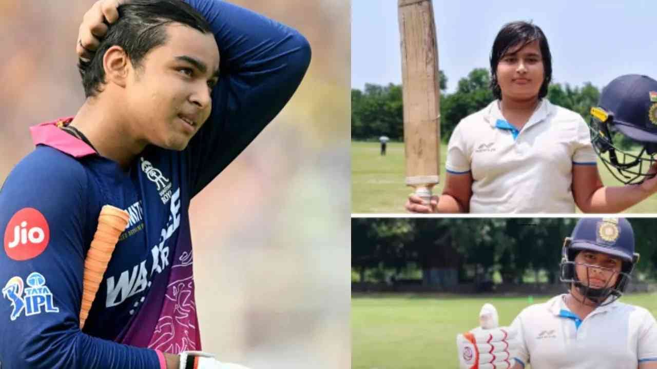 Vaibhav Sooryavanshi : फक्त वैभव सूर्यवंशीच नाही, त्याचा भाऊ आशिर्वाद सुद्धा कमाल खेळतो, धु धु धुतलं 20 फोर, 1 सिक्स