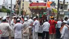 शेकडो वारकऱ्यांना विठुरायांची ओढ, विठ्ठल नामाच्या गजरात वारीचे प्रस्थान-1701193