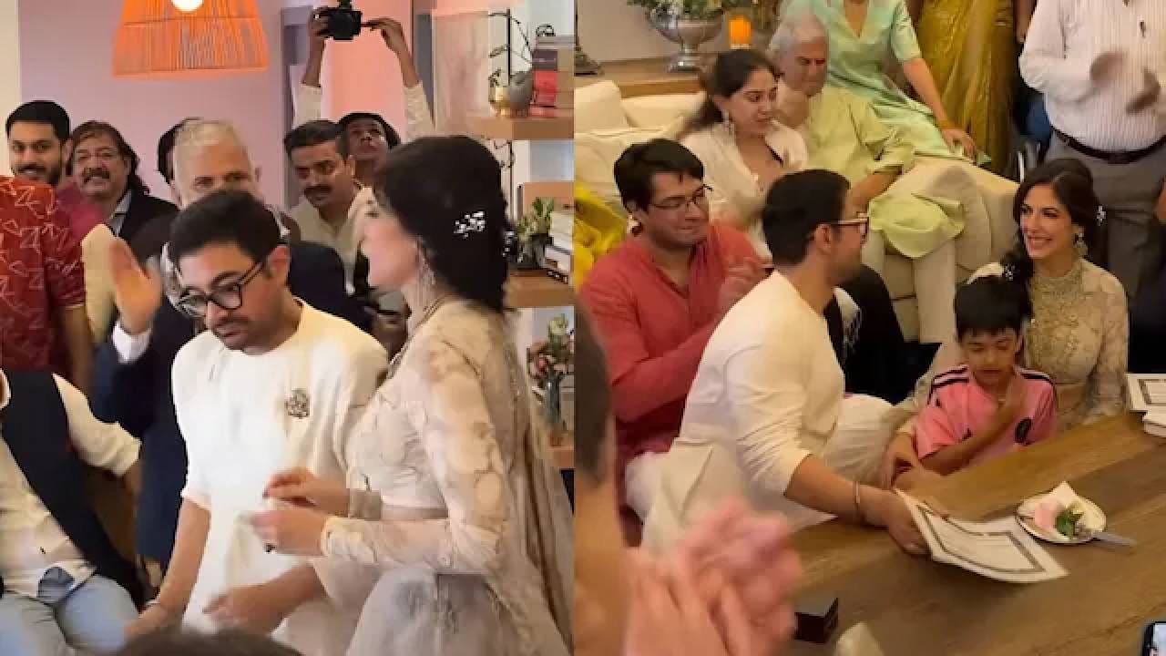 रेडिफला दिलेल्या मुलाखतीत अमीन हाजी यांना विचारण्यात आले की, आमिर खानची तीन मुलं त्यांच्या तिसऱ्या पत्नी गौरी स्प्रॅट यांना काय आवाज देतात? यावर अमीन यांनी सांगितले की, आमिरची तीनही मुलं तिला ‘गौरी’ म्हणूनच हाक मारतात.