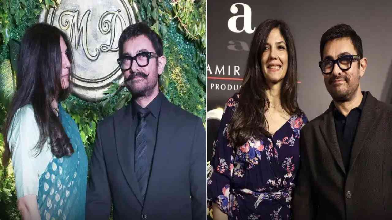 आमिर खानचा मित्र आणि लगान चित्रपटातील अभिनेता अमीन हाजी आमिर खानच्या तिसऱ्या लग्नाला उपस्थित होता. त्याने रेडिफ डॉट कॉमशी बोलताना सांगितलं दोघी का आल्या नाहीत, त्या बद्दल सांगितलं.
