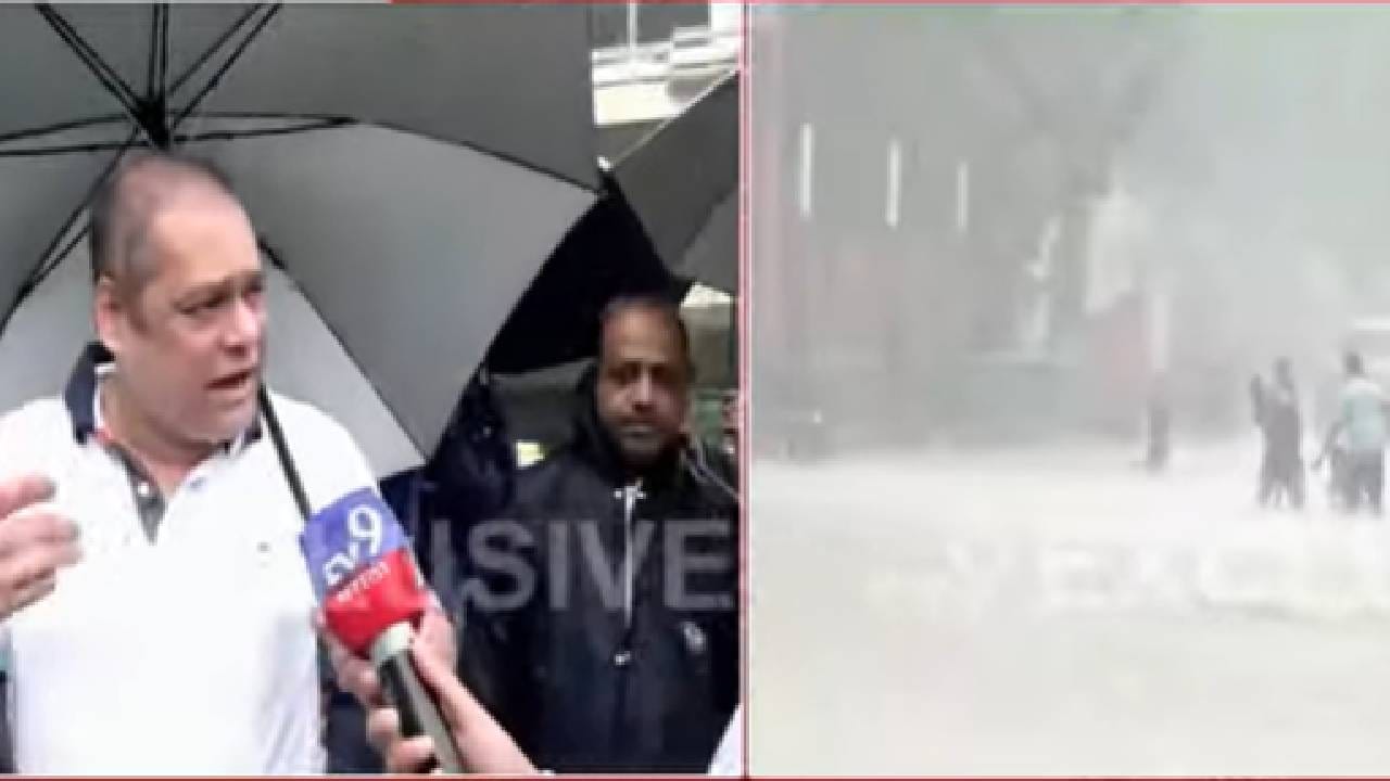 विधिमंडळ परिसरातील अमित साटम यांचा व्हिडीओ सध्या चांगलाच व्हायरल झाला होता. अमित साटम या व्हिडीओत चक्क हसत असताना दिसत होते. मुंबईत झालेल्या दोन दुर्घटनांचा उल्लेख करून ते जयंत पाटील यांच्यासोबत बोलताना हासत होते. स्कुलबसवर झाड कोसळल्याने एका चिमुकल्याचा मृत्यू झाला. त्यात एका कुटुंबाने चिमुकला गमावला. 2 जुलै रोजी  एका व्यक्तीचा मॅनहोलमध्ये मृत्यू झालेला असताना साटम मात्र हसत असल्याने संताप व्यक्त केला जात होता. 