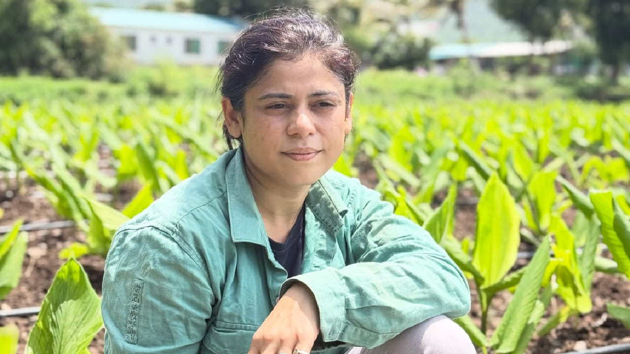 ग्लॅमरच्या दुनियेत वावरणारी अभिनेत्री असली तरी आपल्या मुळांशी जोडलेली राहण्याचा तिचा स्वभाव या फोटोंमधून स्पष्टपणे दिसून येतो. फोटो शेअर करताना अश्विनीने एक भावनिक आणि प्रेरणादायी कॅप्शनही लिहिले आहे. ती म्हणते, "ओला दुष्काळ असो वा सुका दुष्काळ पडो... त्या त्या वेळी शेतकरी शून्यातून जग उभं करतो. तेच संस्कार वडिलांनी केले. शेतकरी खचत नसतो." या शब्दांतून तिने शेतकऱ्यांच्या संघर्षाला सलाम करत वडिलांकडून मिळालेल्या संस्कारांची आठवण करून दिली आहे.