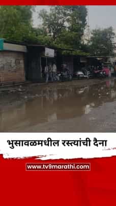 भुसावळमधील रस्त्यांची दैना; शहरभर डबक्यांचे साम्राज्य-1707731