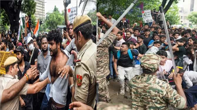 Video : थोडीतरी लाज बाळगा, किती सलाम ठोकणार.., पोलिसांचा CJP आंदोलकांवर लाठीचार्ज, प्रसिद्ध गायकाचा संताप