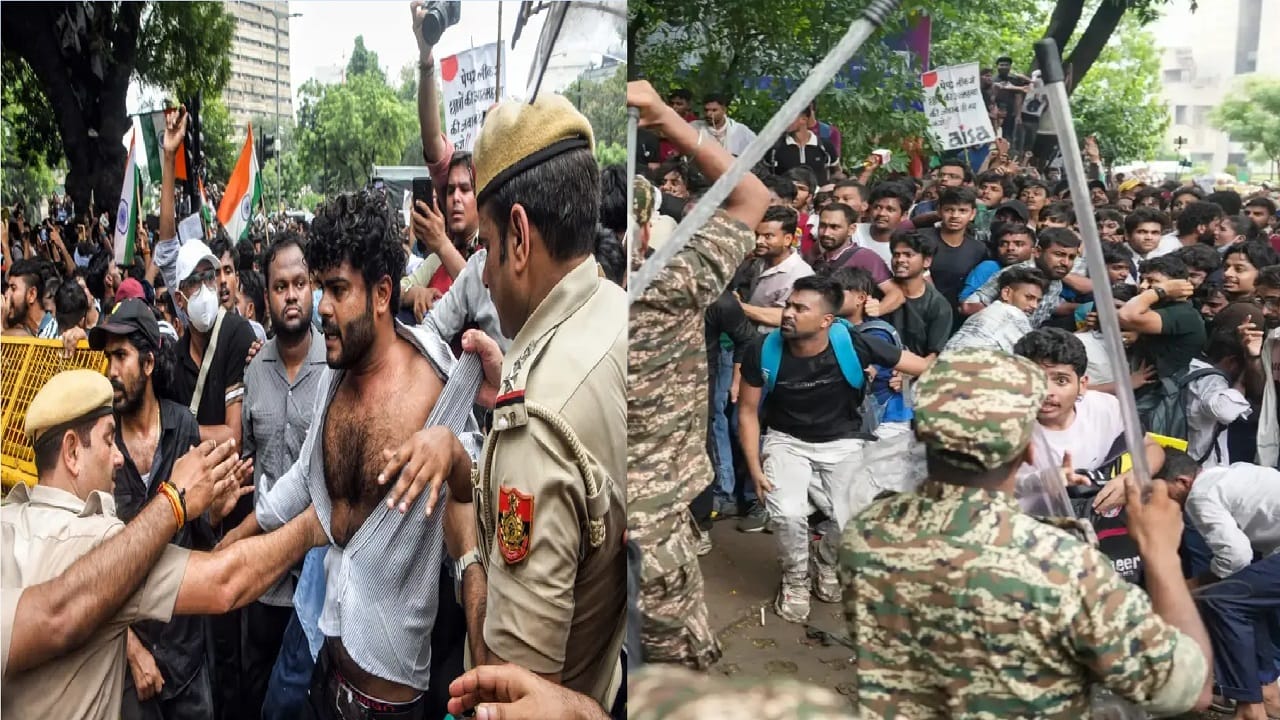 Video : थोडीतरी लाज बाळगा, किती सलाम ठोकणार..,' पोलिसांचा CJP आंदोलकांवर लाठीचार्ज, प्रसिद्ध गायकाचा संताप Video : थोडीतरी लाज बाळगा, किती सलाम ठोकणार..,' पोलिसांचा CJP आंदोलकांवर लाठीचार्ज, प्रसिद्ध गायकाचा संताप