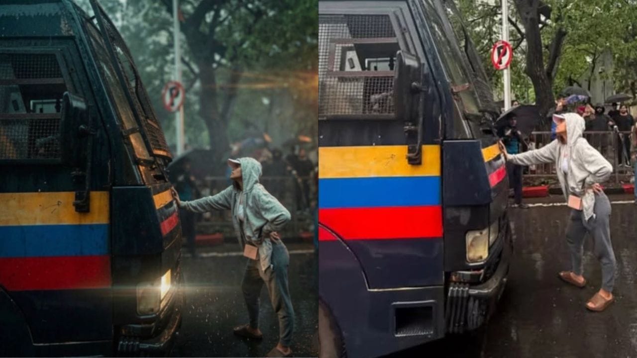 कॉकरोचसाठी पोलिसांना एकटीच नडली, मुंबईची मुलगी देशभरात व्हायरल.. कॉकरोचसाठी पोलिसांना एकटीच नडली, मुंबईची मुलगी देशभरात व्हायरल..