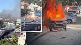 भयंकर स्फोटाने सीरियात खळबळ, फ्रान्सचे राष्ट्राध्यक्ष थोडक्यात बचावले