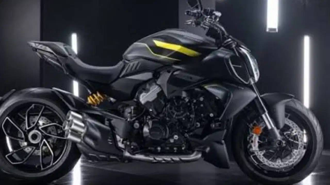 डुकाटीची नवी 'Diavel V4 Black' भारतात लाँच, टॉप स्पीड पाहिलात का? डुकाटीची नवी 'Diavel V4 Black' भारतात लाँच, टॉप स्पीड पाहिलात का?
