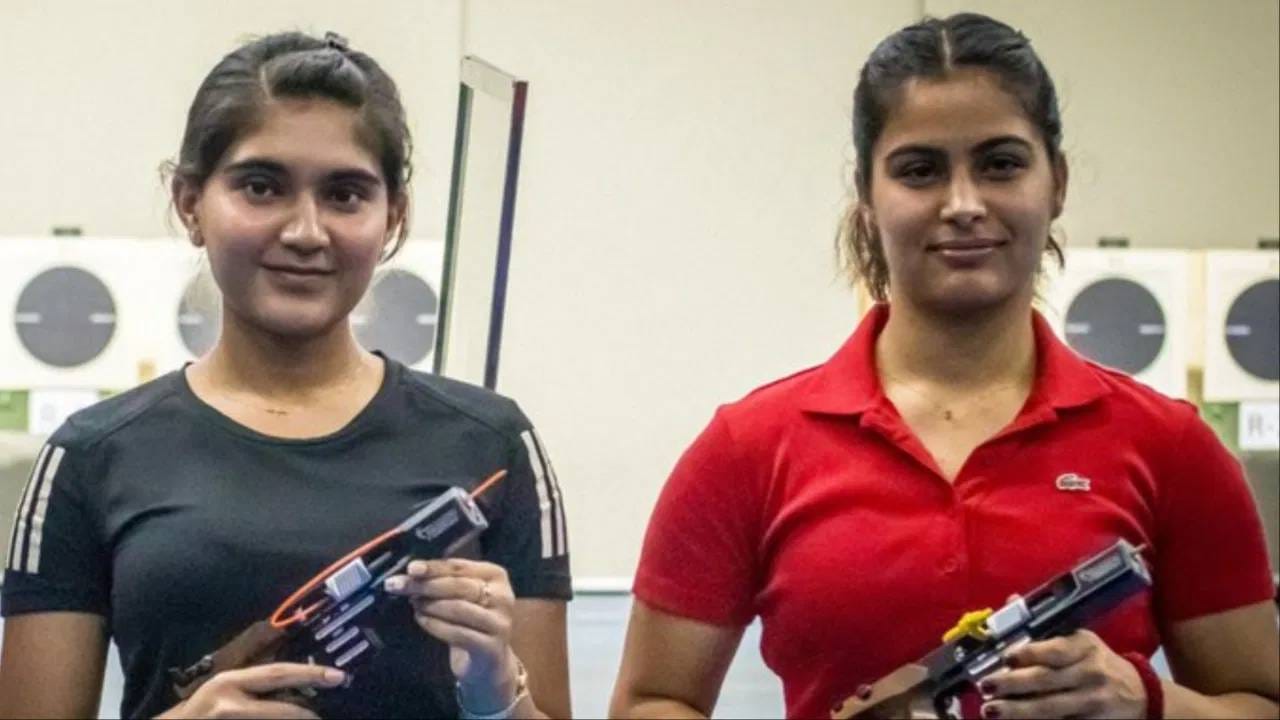Shooting World Cup: ईशा सिंहने भारताला मिळवून दिलं सुवर्ण पदक, मनु भाकरच्या खात्यात कांस्य