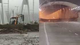 मोठी बातमी! मुंबई-पुणे एक्स्प्रेस वेवरील वाहतूक पूर्णपणे ठप्प...
