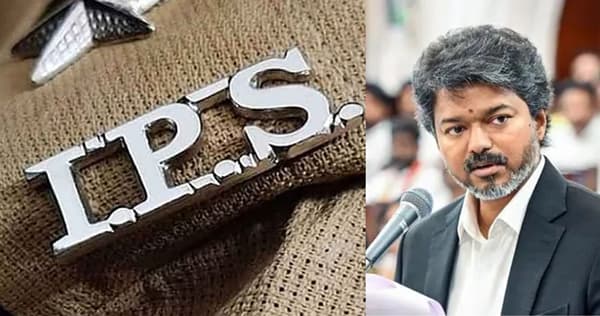 CM विजय यांची नायक स्टाइल कारवाई; एका झटक्यात बड्या IPS अधिकाऱ्याला पदावरून हटवलं