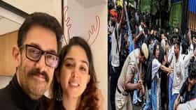 हक्कासाठी लढणाऱ्या विद्यार्थ्यांवर लाठीचार्ज, तर आमिरची लेक म्हणते....