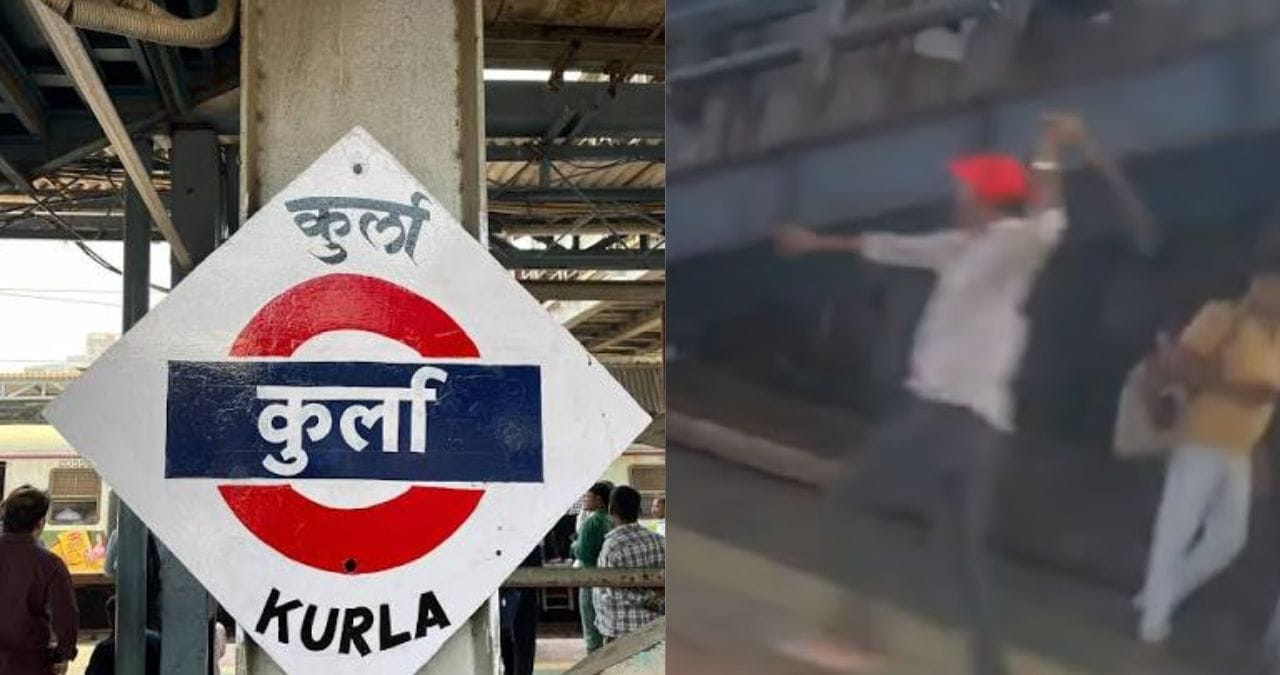मुंबईच्या वर्दळीच्या रेल्वे स्टेशनवर तरुणांकडून दहशत; हातात लोखंडी रॉड घेऊन प्रवाशांना धमक्या, नागरिकांमध्ये भीतीचं वातावरण मुंबईच्या वर्दळीच्या रेल्वे स्टेशनवर तरुणांकडून दहशत; हातात लोखंडी रॉड घेऊन प्रवाशांना धमक्या, नागरिकांमध्ये भीतीचं वातावरण