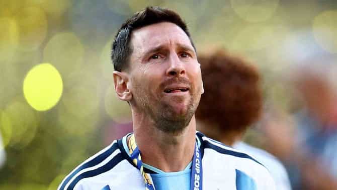 Lionel Messi Crying : फायनलमध्ये स्पेनकडून पराभव झाल्यानंतर लियोनेल मेसीच्या अश्रूचा बांध फुटला, VIDEO