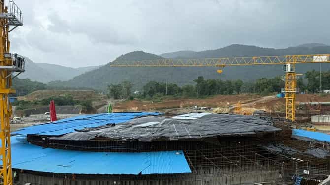कैगा अणुऊर्जा प्रकल्पात सर्वात मोठी अखंड काँक्रीट ओतणी पूर्ण