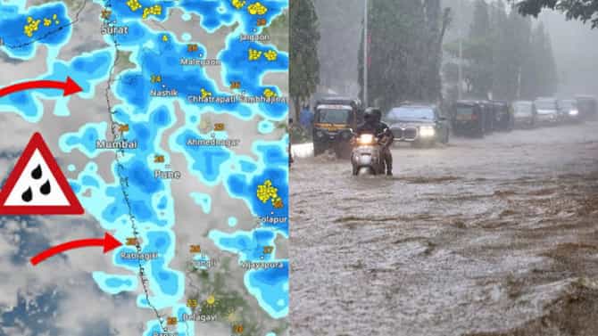 महाराष्ट्रात पावसाचा हाहाकार! शाळांना सुट्टी जाहीर, घराबाहेर पडणे धोकादायक, प्रशासनाकडून..