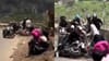 माळशेज घाटात वादळी वाऱ्याचा थरार, अनेक दुचाकी रस्त्यावर कोसळल्या; VIDEO पाहून अंगावर येईल काटा.