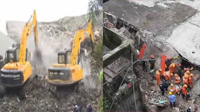 65 तास होऊनही मोशीत बचावकार्य सुरूच, कुटुंबियांचा आक्रोश, कचऱ्याच्या ढिगाऱ्याखाली तब्बल..