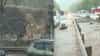 Mumbai-Pune Express Way : मुंबई-पुण्यात आभाळ फाटलं, एक्सप्रेस वे वरचे हडबडवणारे फोटो, पोलिसांनी गाड्यांना माघारी पाठवलं