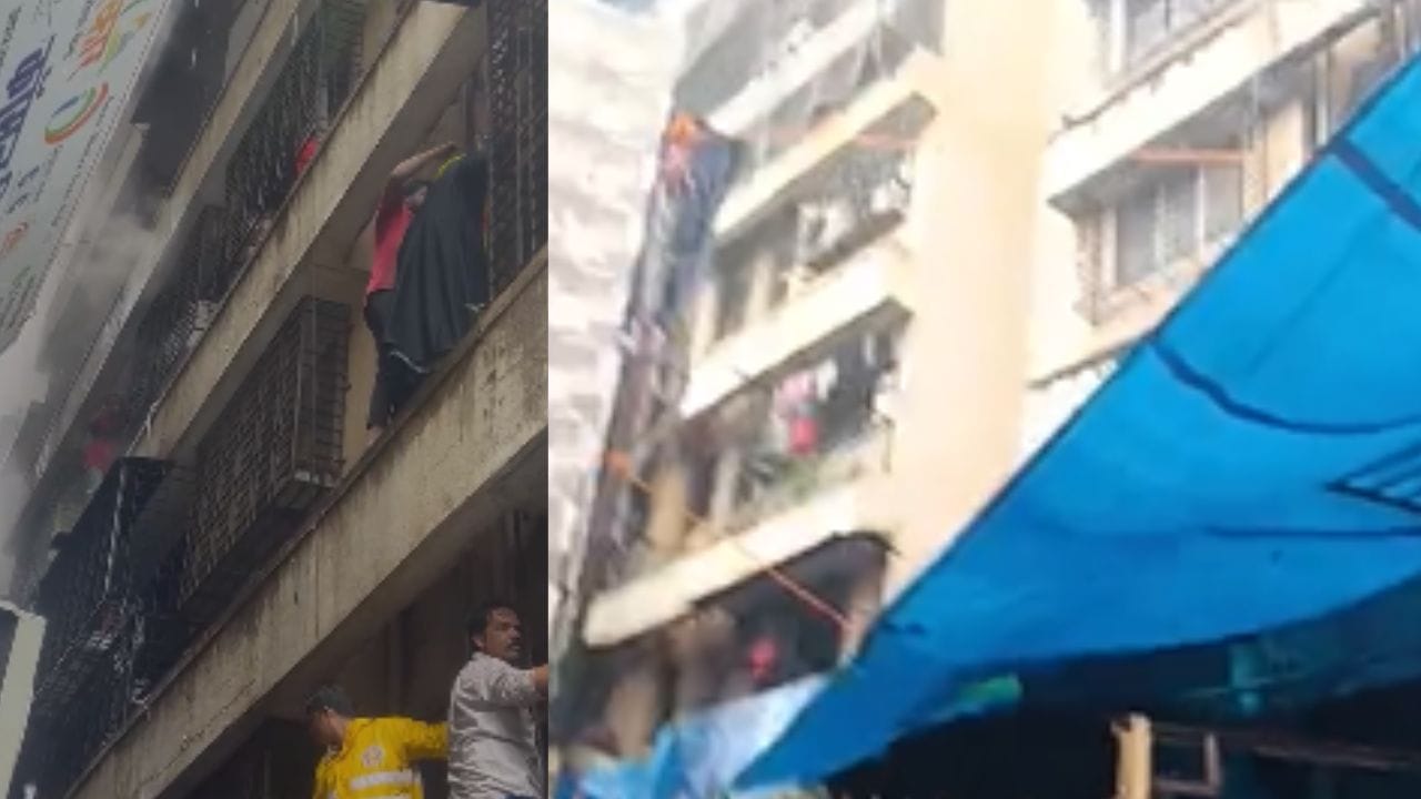 Mumbai SRA Building Fire : अंधेरीमध्ये एसआरए बिल्डिंगला भीषण आग, जीव वाचवण्यासाठी नागरिकांच्या इमारतीवरून उड्या, मोठा आक्रोश Mumbai SRA Building Fire : अंधेरीमध्ये एसआरए बिल्डिंगला भीषण आग, जीव वाचवण्यासाठी नागरिकांच्या इमारतीवरून उड्या, मोठा आक्रोश