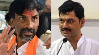 जरांगे विरुद्ध मुंडे संघर्ष पेटला! धनंजयला कसं मंत्री करतात ते बघतोच, जरांगेंचा इशारा