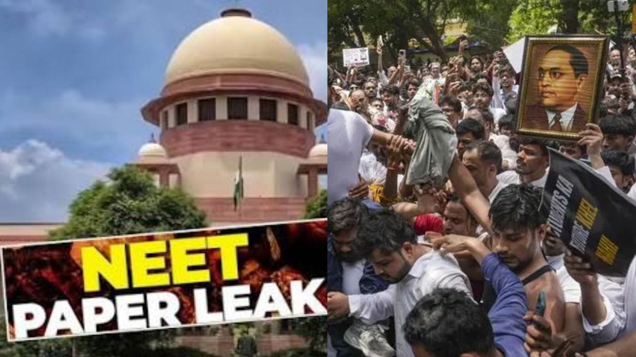हे असेच सोडून चालणार नाही.. NEET पेपरफुटी प्रकरणावर सर्वोच्च न्यायालयाने सुनावले, थेट सरकार.. हे असेच सोडून चालणार नाही.. NEET पेपरफुटी प्रकरणावर सर्वोच्च न्यायालयाने सुनावले, थेट सरकार..