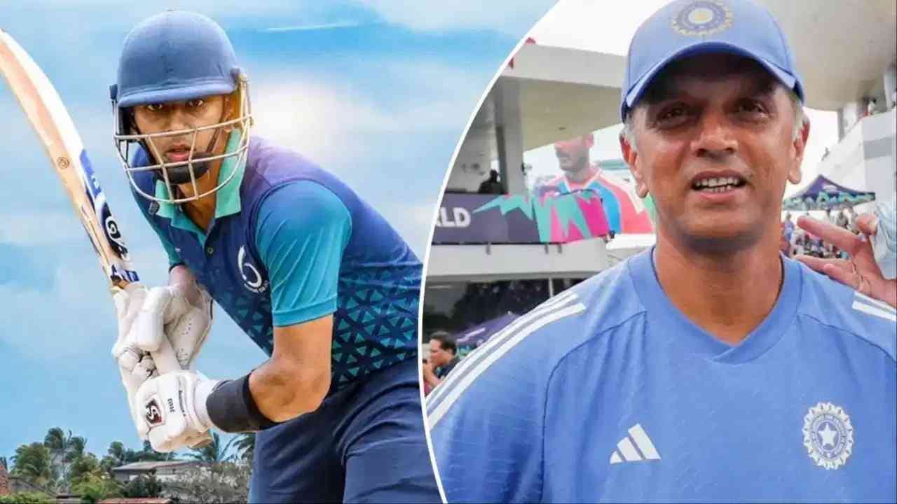 IND vs SL U19 ODI : वॉलचा मुलगा सेम वॉल सारखा खेळला, कठीण प्रसंगात अन्वय द्रविडची श्रीलंकेविरुद्ध तुफान बॅटिंग IND vs SL U19 ODI : वॉलचा मुलगा सेम वॉल सारखा खेळला, कठीण प्रसंगात अन्वय द्रविडची श्रीलंकेविरुद्ध तुफान बॅटिंग
