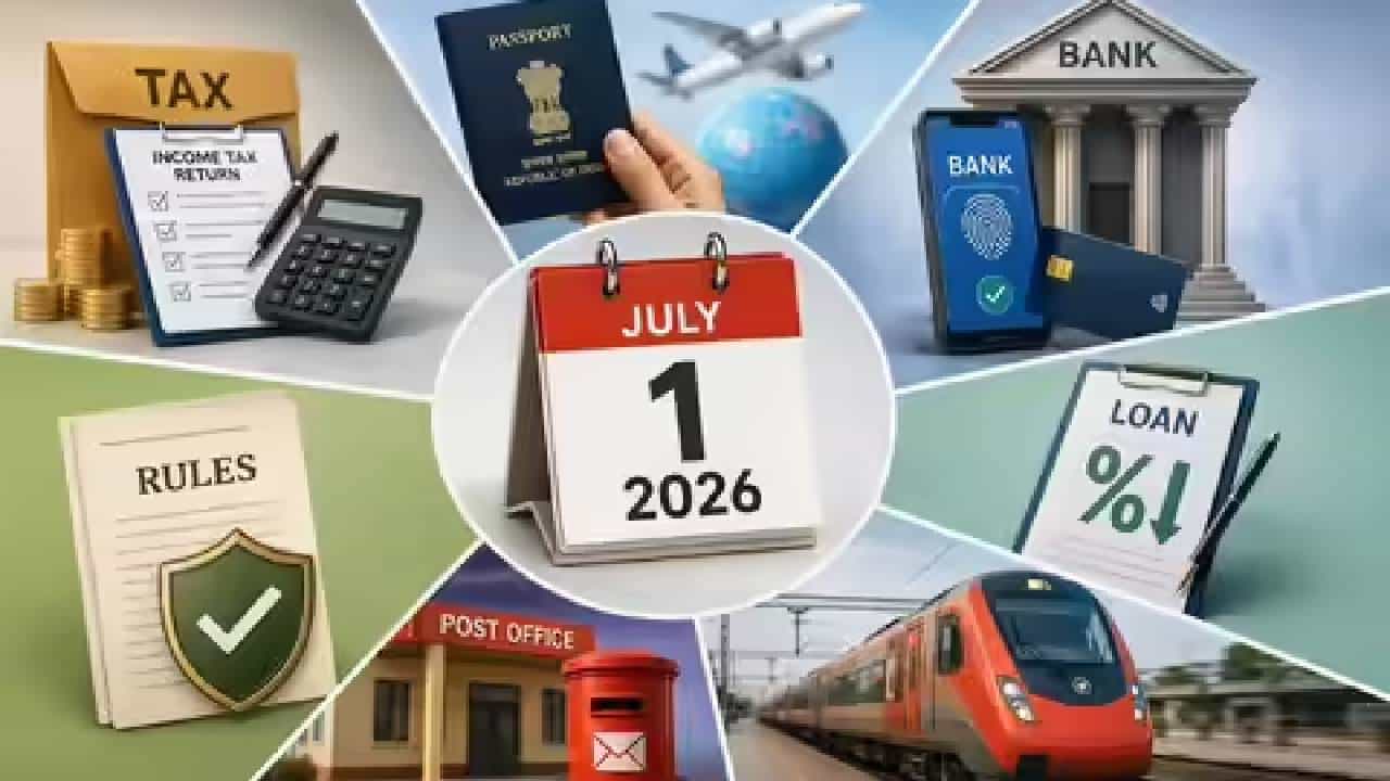 New Rules | आजपासून लागू झाले 11 मोठे नियम! बँक, ITR, पासपोर्ट, HSRP ते LPG… सर्व अपडेट्स एका क्लिकमध्ये