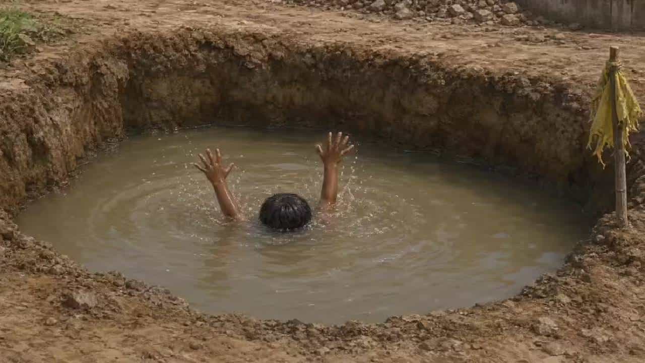 हृदयद्रावक घटना! घरासमोर खेळत होता… उघड्या खड्ड्याने घेतला 2 वर्षांच्या सोहमचा जीव